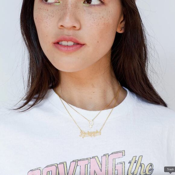 Wildflower & Co. The Empress Tarot Necklace – Gold Vermeil - Picture 3 of 5